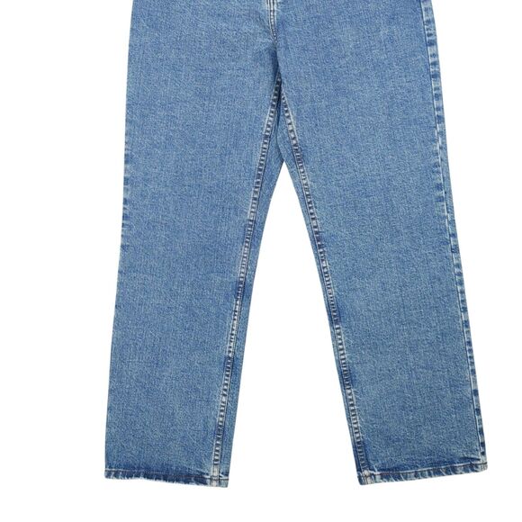 Harley Davidson Jeans Women’s 14 P Medium Wash Denim Straight Leg Biker (READ) - Picture 7 of 16